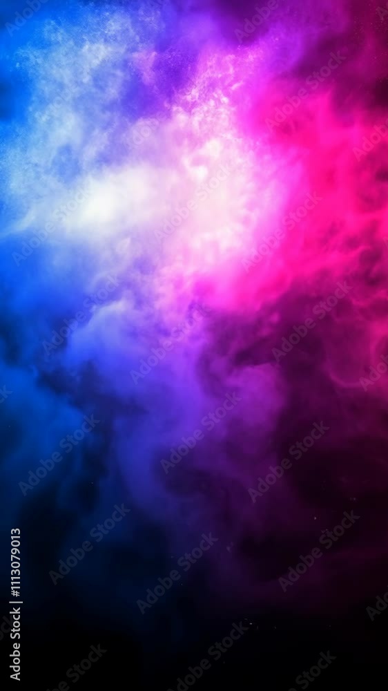 Colorful smoke swirling in vibrant shades of blue and pink creating an artistic backdrop for various uses Colorful smoke swirling in vibrant shades of blue and pink creating an artistic backdrop for various uses