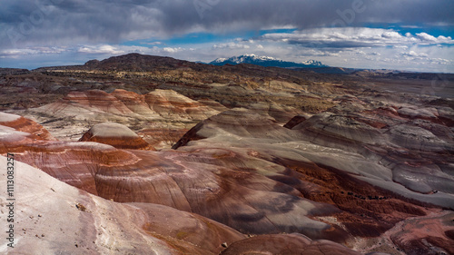 MARCH 2024, CAPITOL REEF NATIONAL PARK, UTAH - USA - Bentonite Hills Cathedral Valley, Capitol Reef National park photo