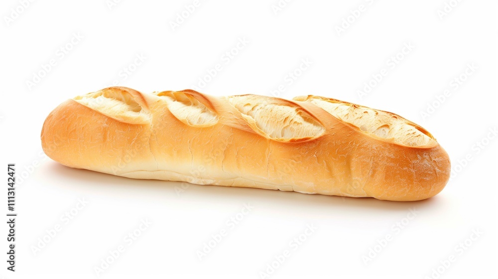 Realistic photo of freshly baked bread loaf and baguette
Realistic photo of freshly baked bread loaf and baguette