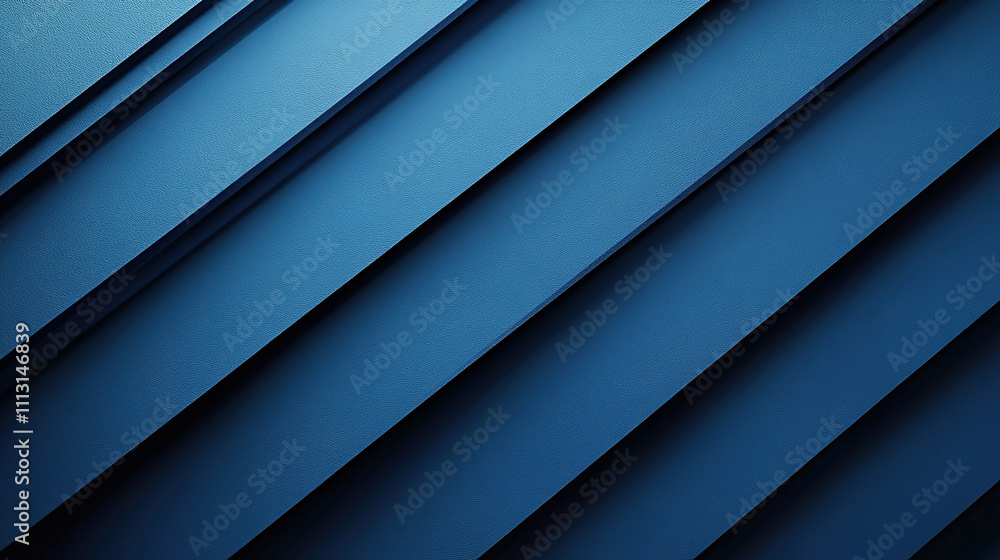 Blue background with diagonal lines of vertical architectural elements. Modern minimalist design Blue background with diagonal lines of vertical architectural elements. Modern minimalist design