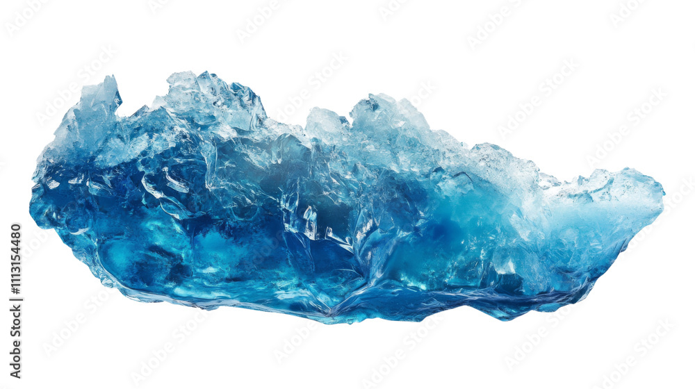 Fototapeta premium Icebergs transparent background