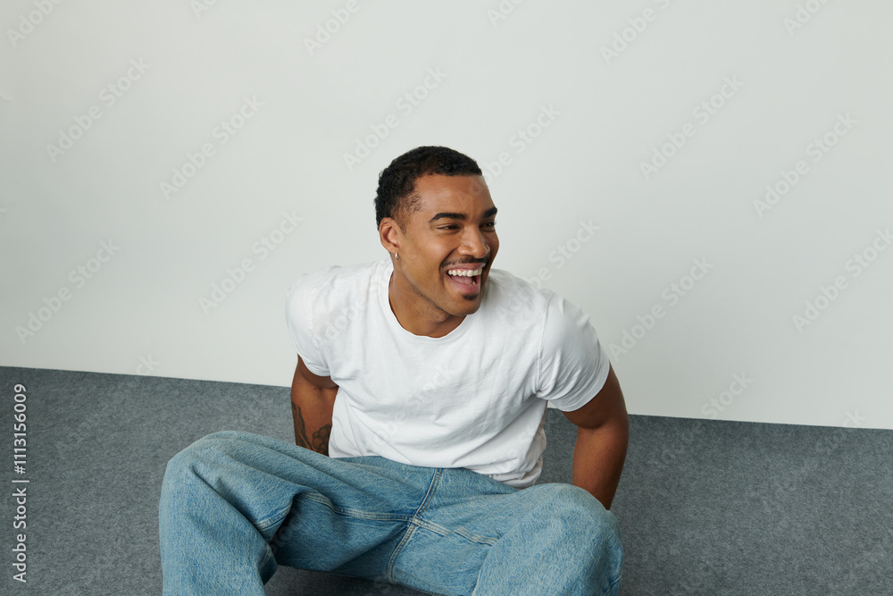 Happy Minimal Studio Portrait Happy Minimal Studio Portrait
