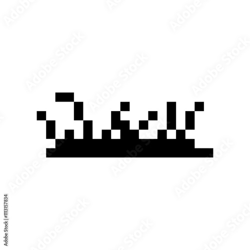 orange foliage pixel art for your needs