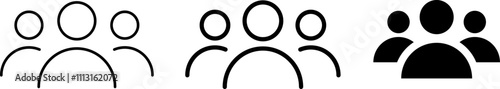 team of employees icon set. process of finding and hiring new employees. leadership diagram employee network symbol 