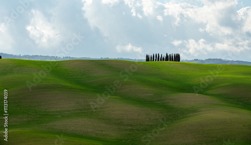 Classic Tuscan landscape in Italy