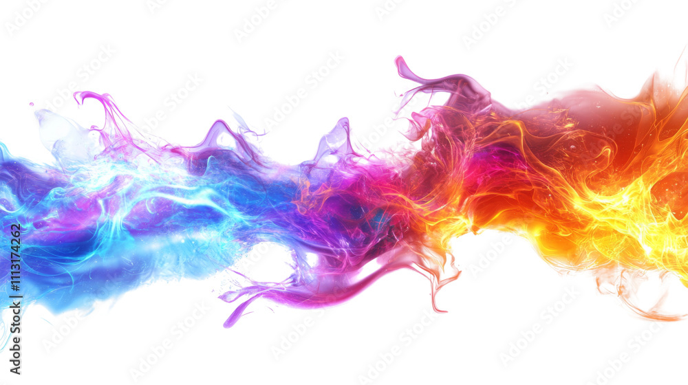 Glow-in-the-dark plasma flames transparent background Glow-in-the-dark plasma flames transparent background