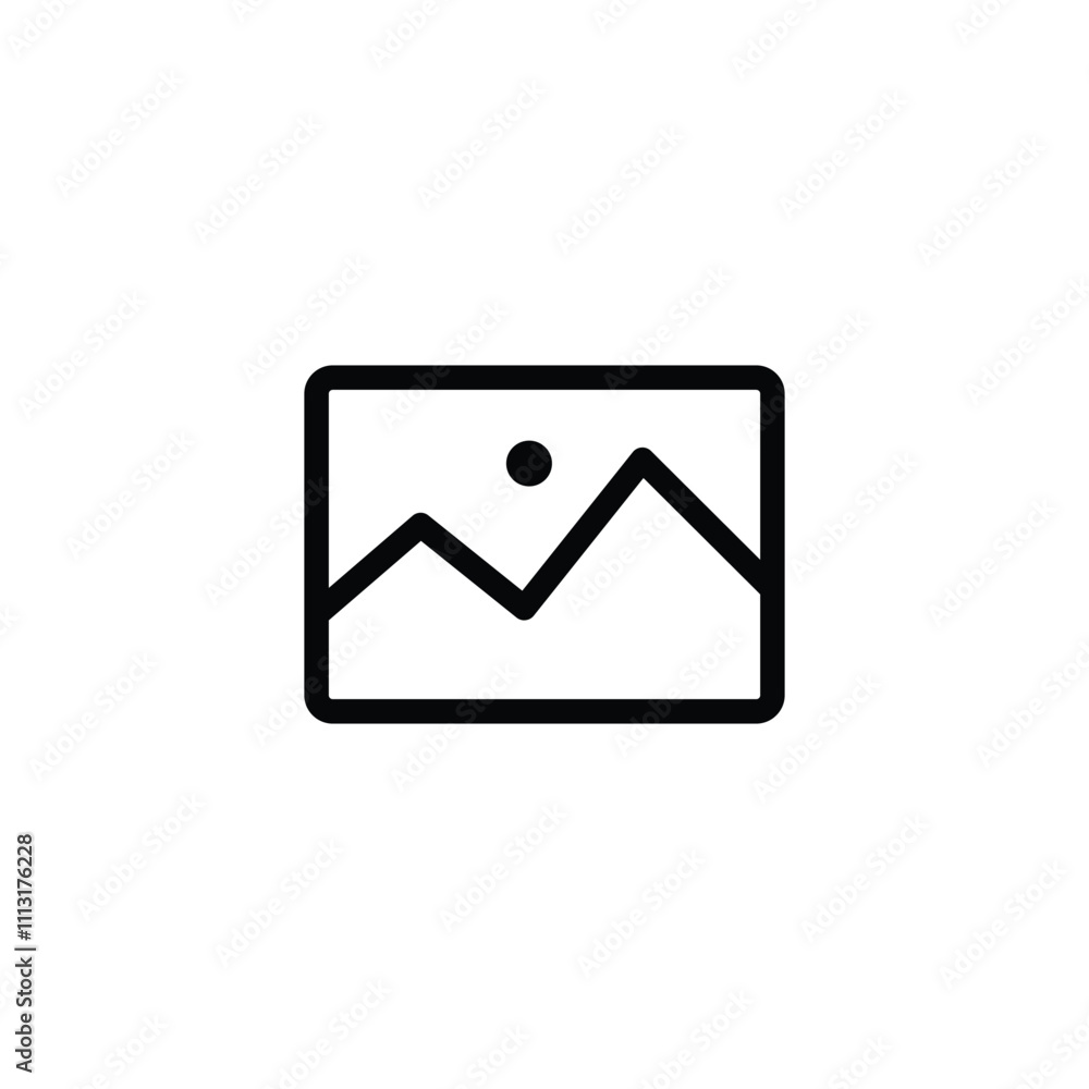 Picture icon set vector. image icon vector illustration Picture icon set vector. image icon vector illustration