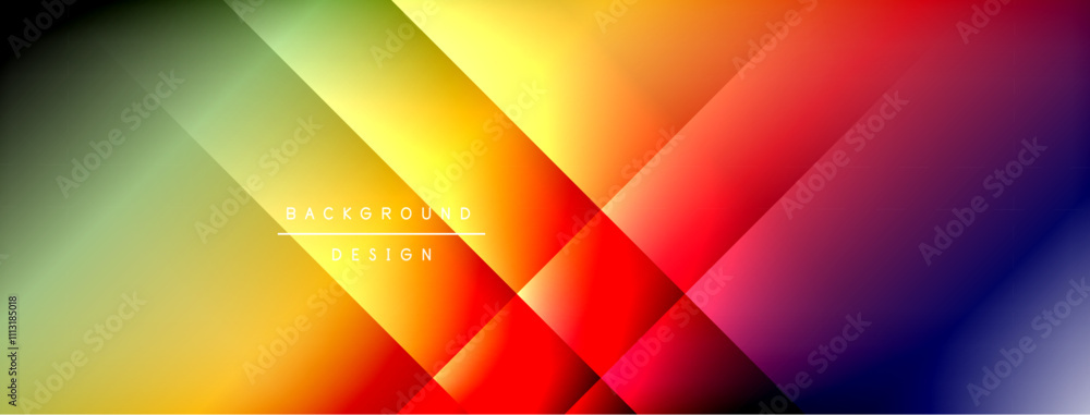 Colorful gradient with lines made of shadow and light. Creative background Colorful gradient with lines made of shadow and light. Creative background