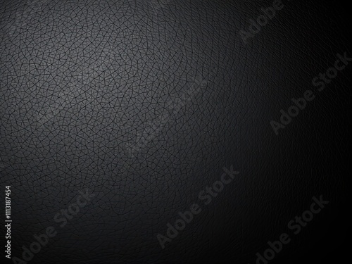 Black luxurious faux leather background with embossed design, embossed pattern, modern style, sophisticated design