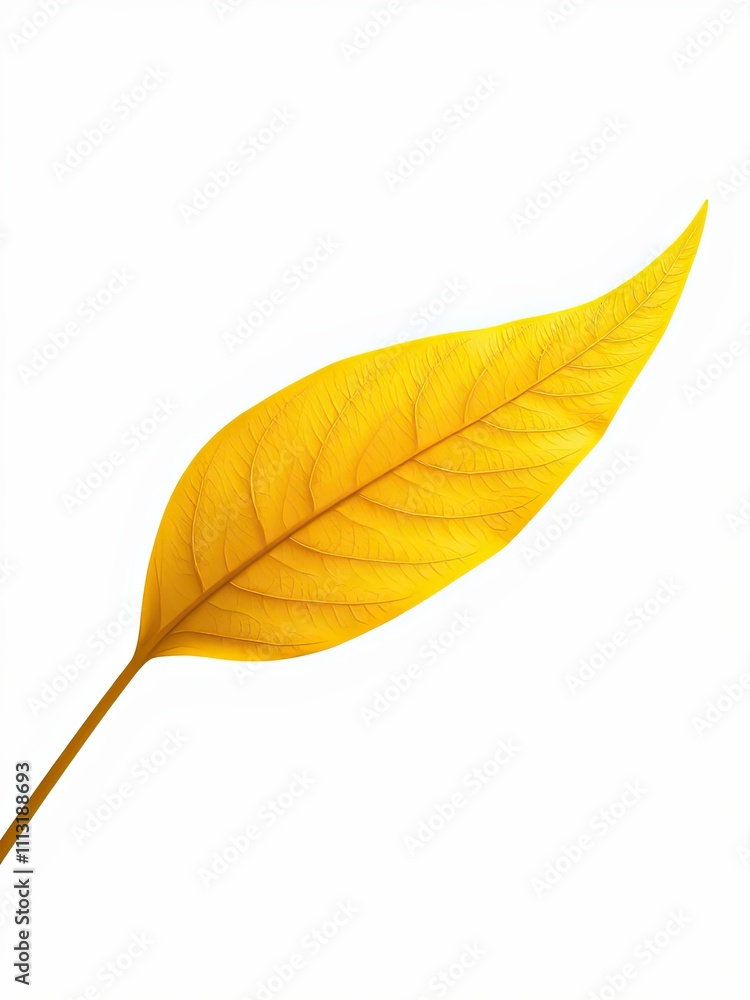 Close-up of golden foil accents on a yellow leaf, metallic texture, elegant accent Close-up of golden foil accents on a yellow leaf, metallic texture, elegant accent