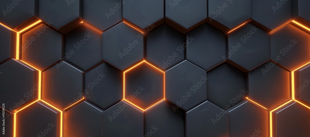glowing hexagon shaped wall background 49 glowing hexagon shaped wall background 49