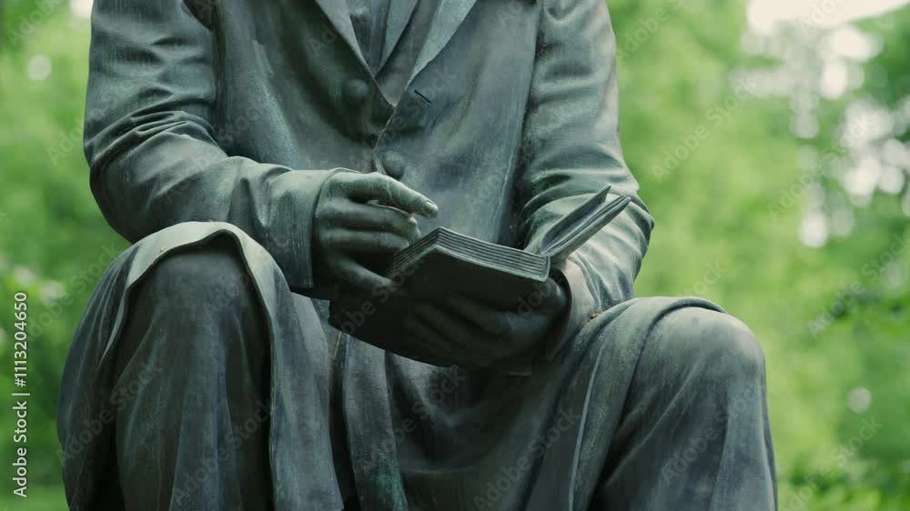 Statue Detail in Saint Petersburg Park Statue Detail in Saint Petersburg Park