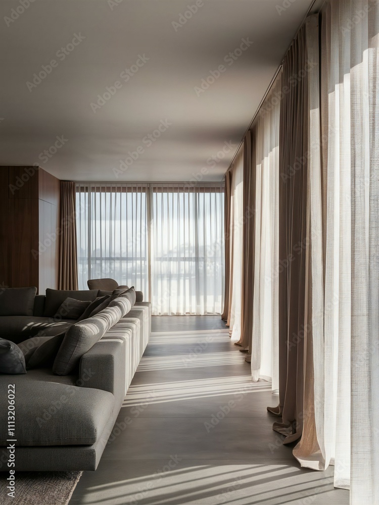 Fototapeta premium modern living room interior