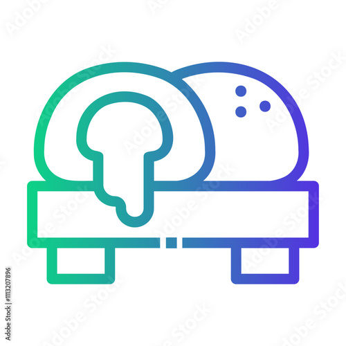 mochi Line Gradient Icon