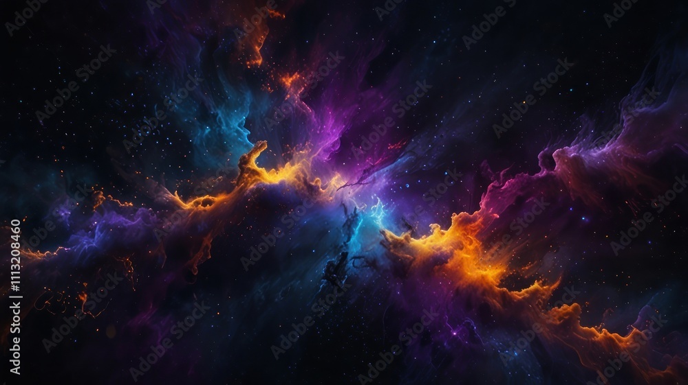 Obraz premium Cosmic Nebula