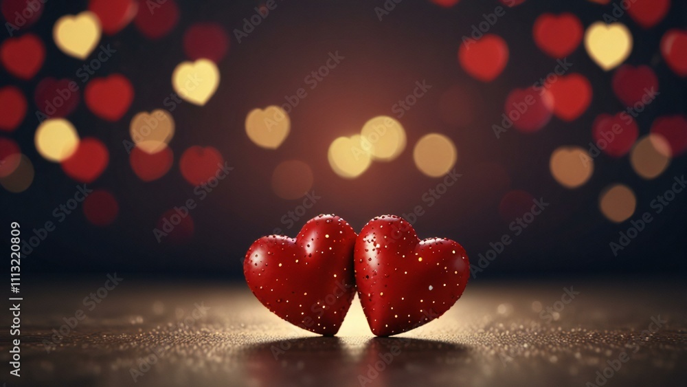 Fototapeta premium heart shaped candle