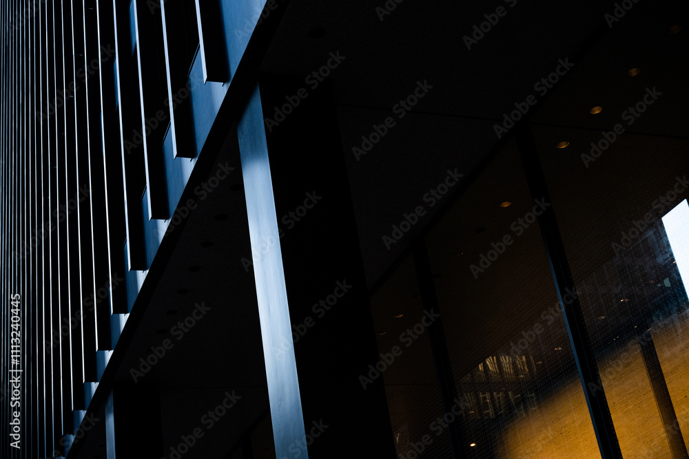 Linear facade Linear facade