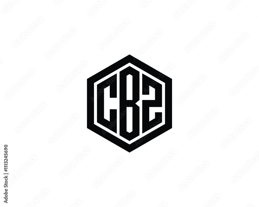 CBZ logo design vector template. CBZ CBZ logo design vector template. CBZ