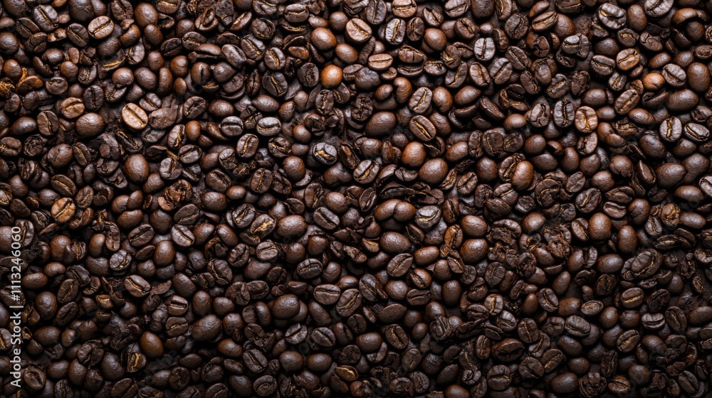 Heap of Dark Coffee Beans Texture Heap of Dark Coffee Beans Texture