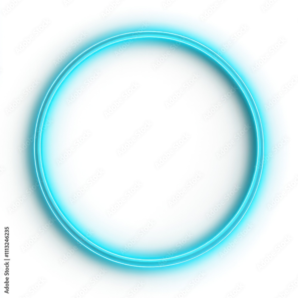 A glowing blue circular frame with a soft gradient effect. A glowing blue circular frame with a soft gradient effect.