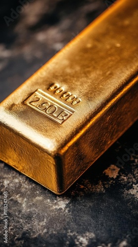 Investing in Gold: A 250g Bar's Value and Significance for Financial Security photo