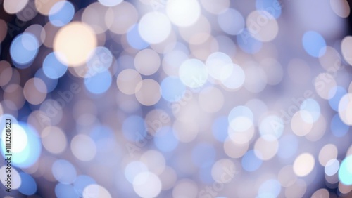 Enchanting Bokeh Lights Background: Perfect for Holiday Cards, Invitations, and Digital Art