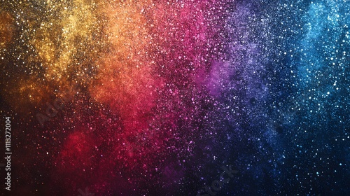 Vibrant Color Powder Explosion Abstract Art Background