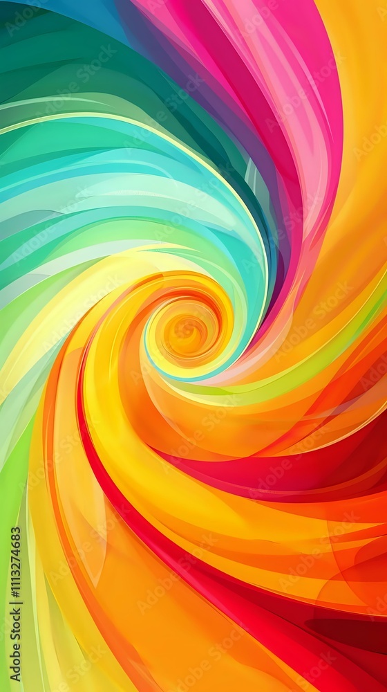 Vibrant abstract swirl in dynamic colors with flowing and energetic design. Vibrant abstract swirl in dynamic colors with flowing and energetic design.