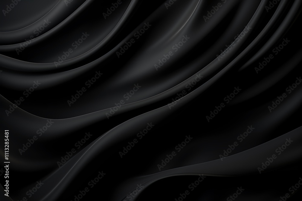 Obraz premium Abstract black background with cloth texture