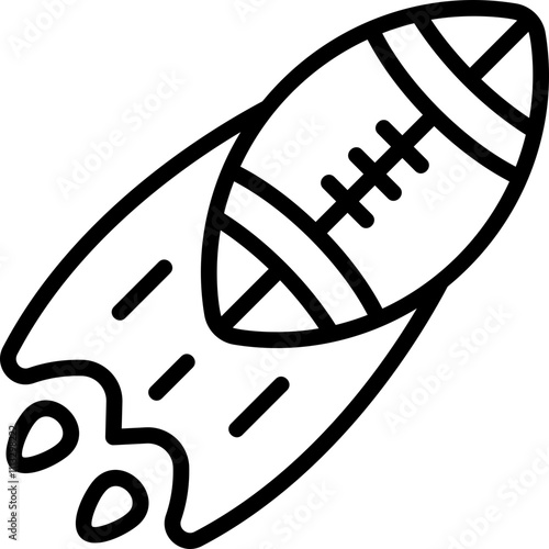 Kick line icon