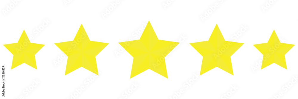 5 star icon with flat design. 5 star ratting icon set for web design eps 10. 5 star icon with flat design. 5 star ratting icon set for web design eps 10.