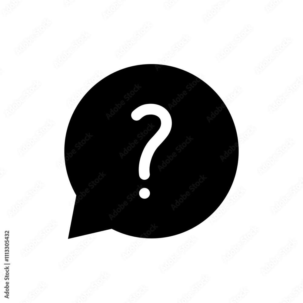 Question icon vector. question mark sign and symbol Question icon vector. question mark sign and symbol