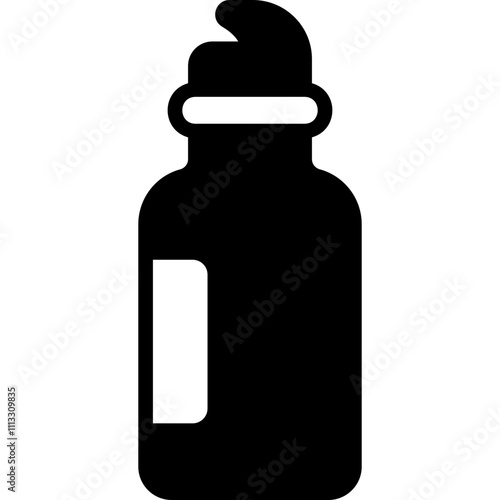 Water Bottle glyph icon