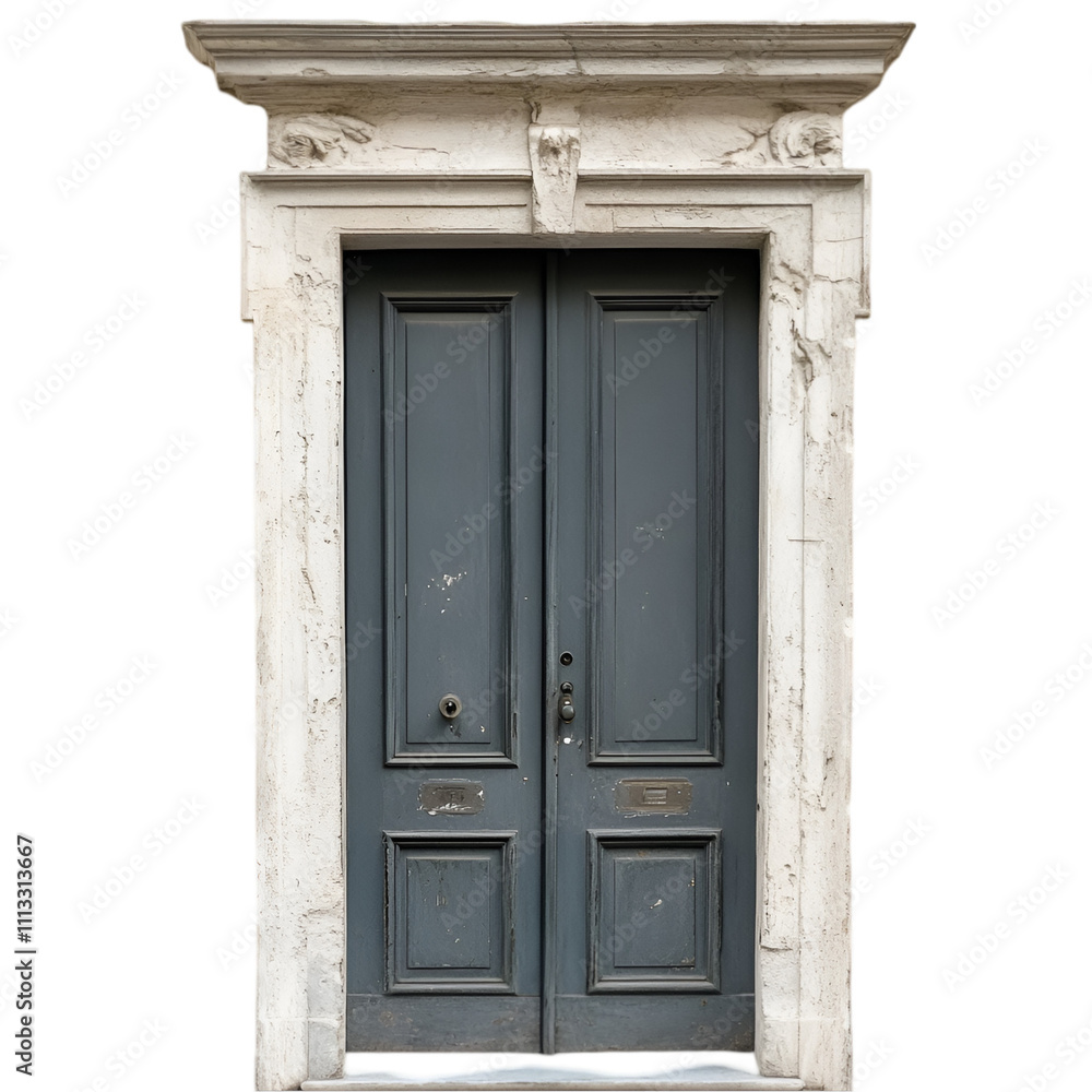 3d rendered door PNG cutout isolated on white and transparent background. 3d rendered door PNG cutout isolated on white and transparent background.