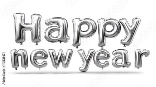 happy new year text effect in vector format