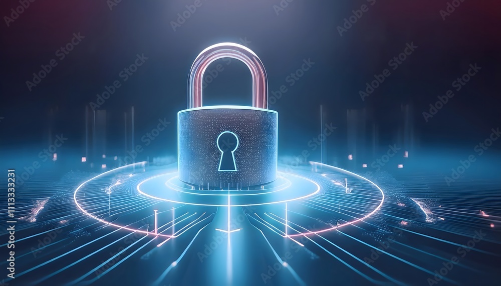 Data privacy laws visualized with locks and codes, digital background, 3D illustration, law restriction, regulations, enforcement. Data privacy laws visualized with locks and codes, digital background, 3D illustration, law restriction, regulations, enforcement.