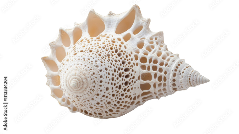 Obraz premium Seashell transparent background