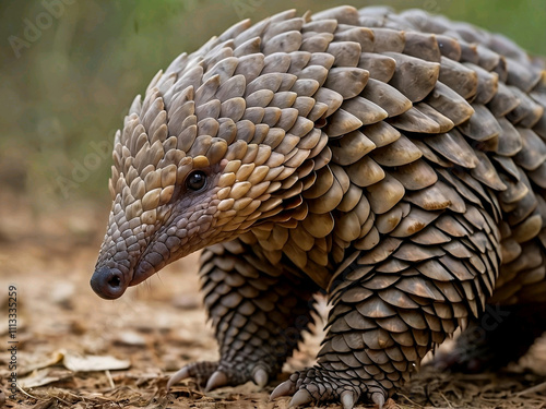 Pangolin
Pangolins are unique mammals covered in keratin scales, found in Asia and Africa. Often referred to as 