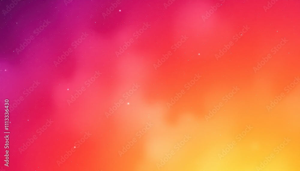 Abstract Cosmic Nebula Colorful Gradient Stars Abstract Cosmic Nebula Colorful Gradient Stars
