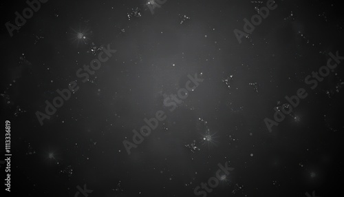 Dark Background With Scattered Light And Dust Particles