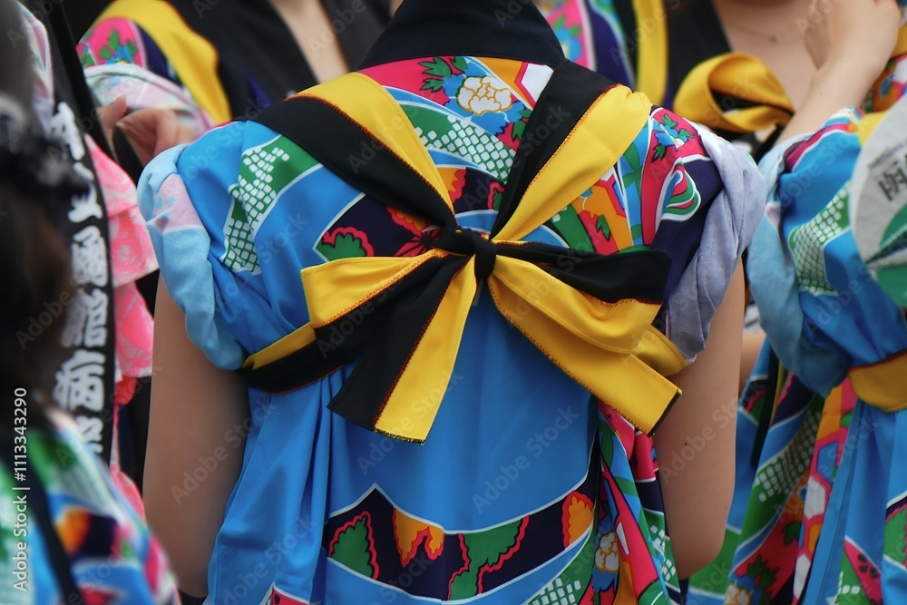 Obraz premium カラフルな女性