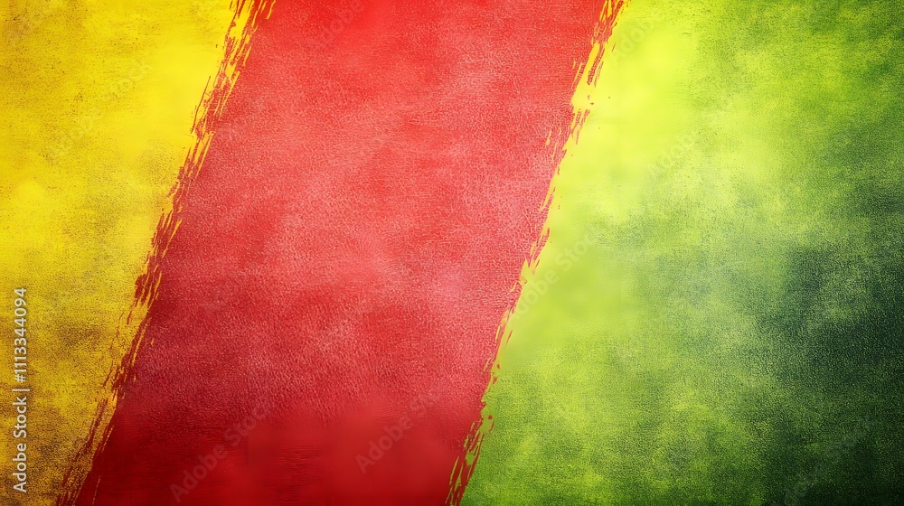 Abstract textured background with yellow red and green tones Abstract textured background with yellow red and green tones