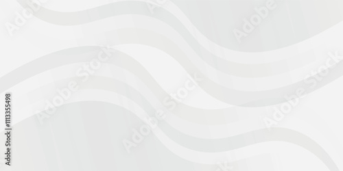 Abstract Geometric modern white and gray color . Modern and Creative Trend design in vector illustration
