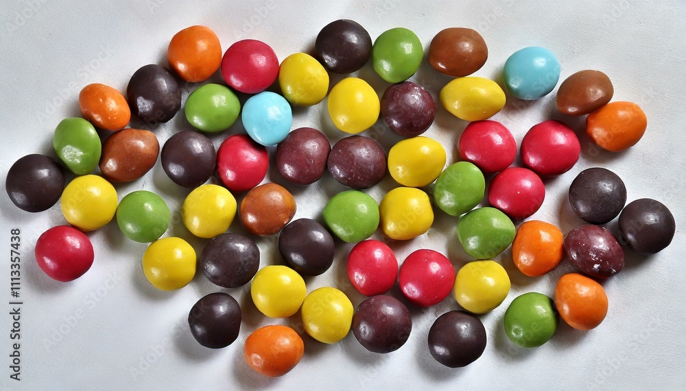 Candies of different colors on a bowl, sweets, many flavors Candies of different colors on a bowl, sweets, many flavors