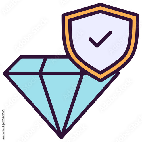 Premium Outline Color Icon