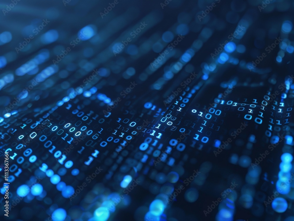 Abstract Binary Code Abstract Binary Code