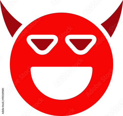 Free Download Smile Devil Icon Illustration - GFXLoad