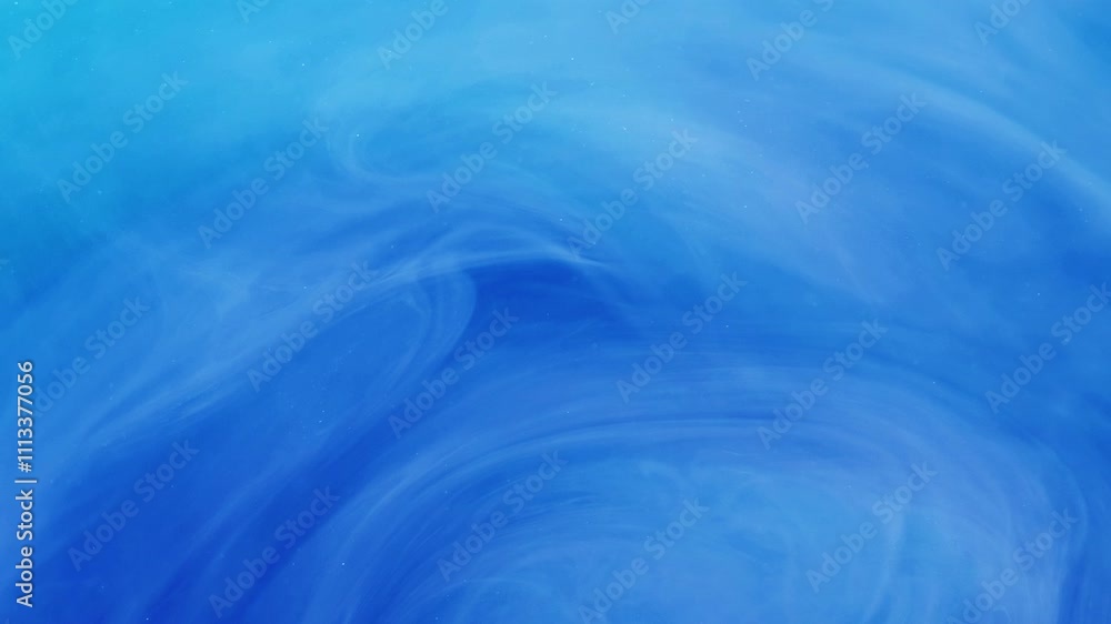 Cloud swirl. Magic smoke. Defocused bright blue splash paint ink texture mist color vapor moving on abstract art background. Cloud swirl. Magic smoke. Defocused bright blue splash paint ink texture mist color vapor moving on abstract art background.