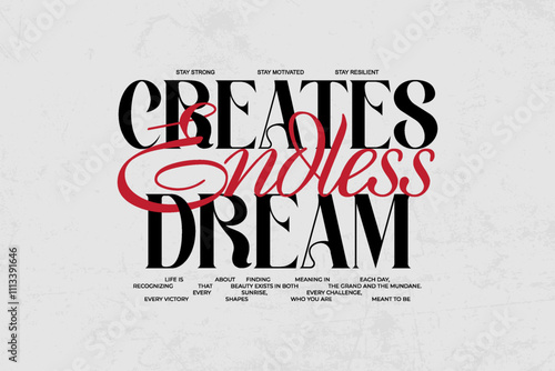 Streetwear typography Graphic tshirt Design ideas customize templates