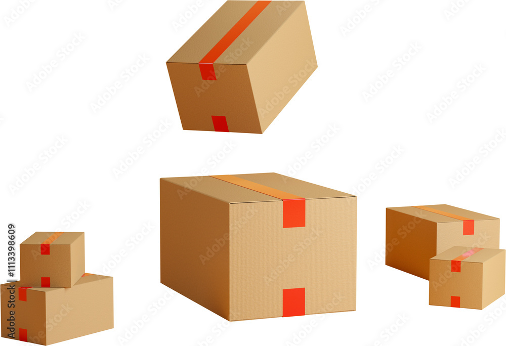 Fototapeta premium Paper Box Display